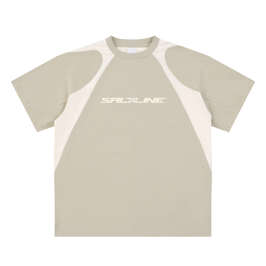 Beige Current Tee