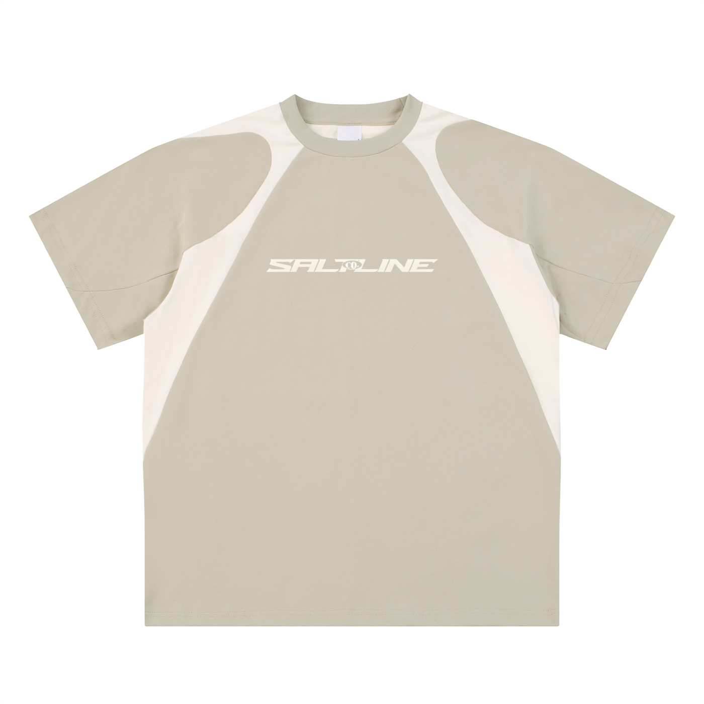 Beige Current Tee
