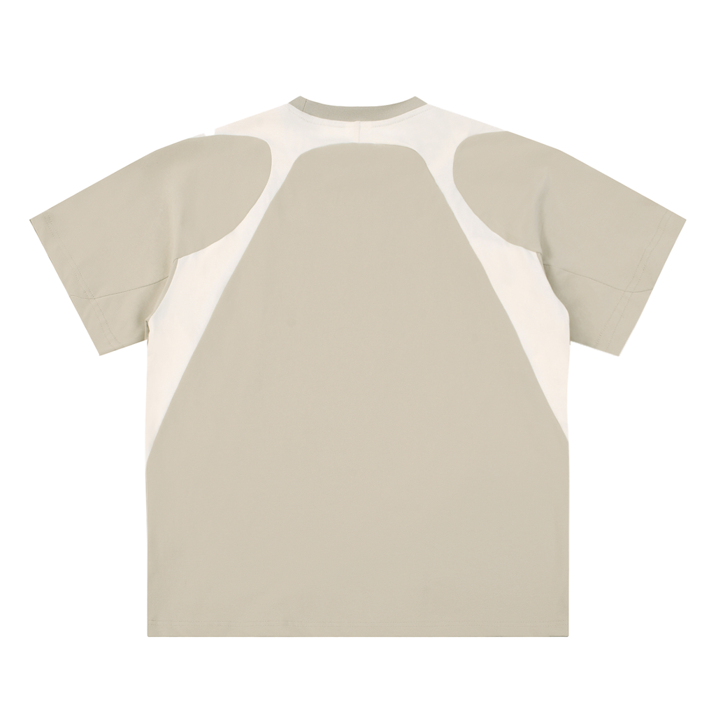 Beige Current Tee